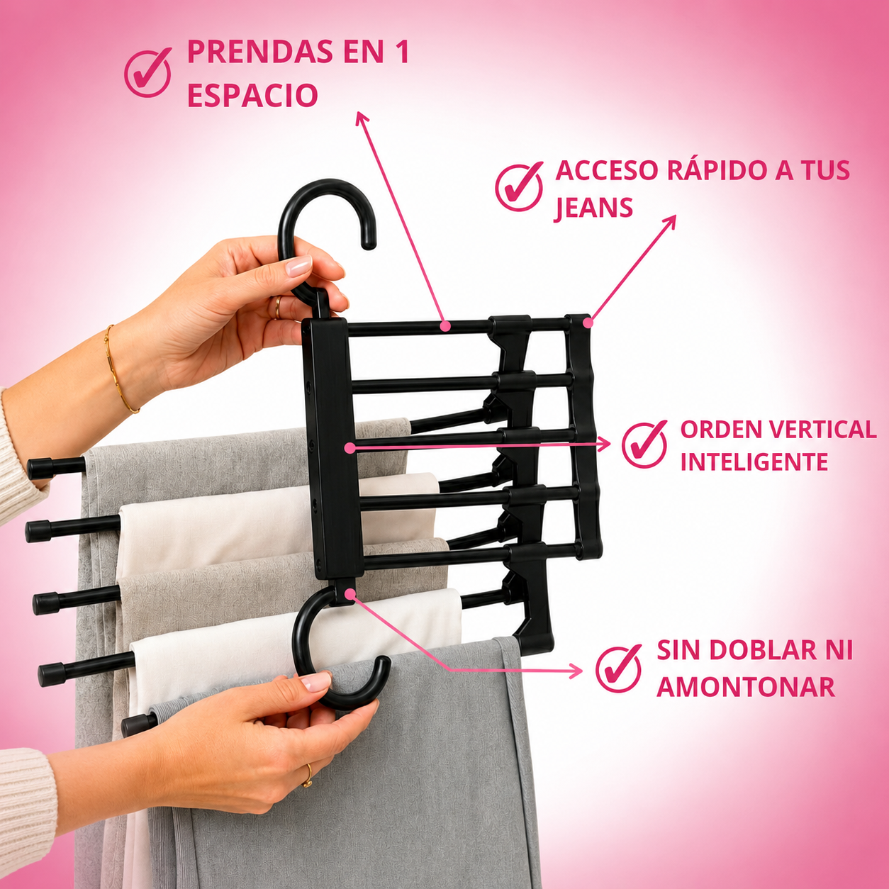 Sistema con pliegle 5 en 1